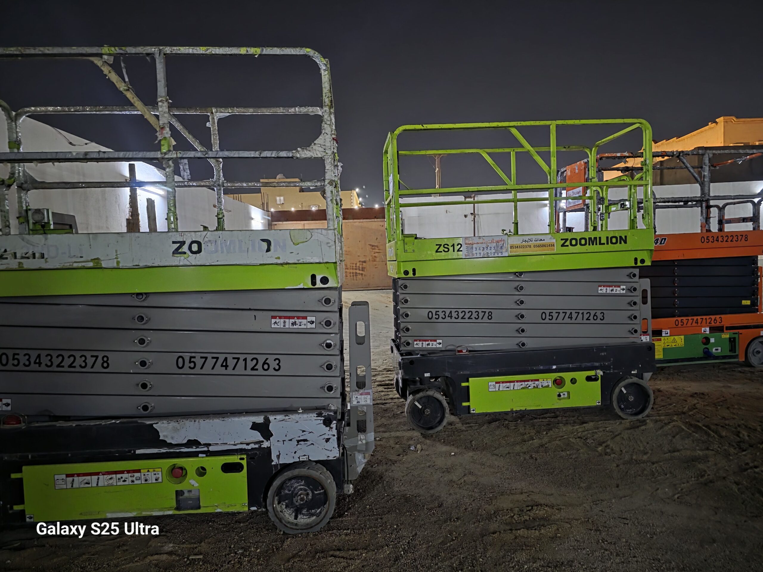 رافعه مقصيه سيزرلفت للايجار موديل حديث متوفر كل ال