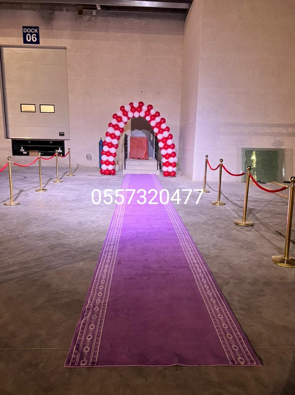 تنظيم حفلات افتتاحات مناسبات اضاءات كشافات قوس بال