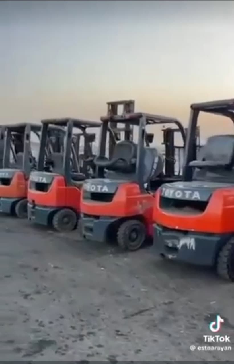 للإيجار الرافعات الشوكيه بجميع أنواعها