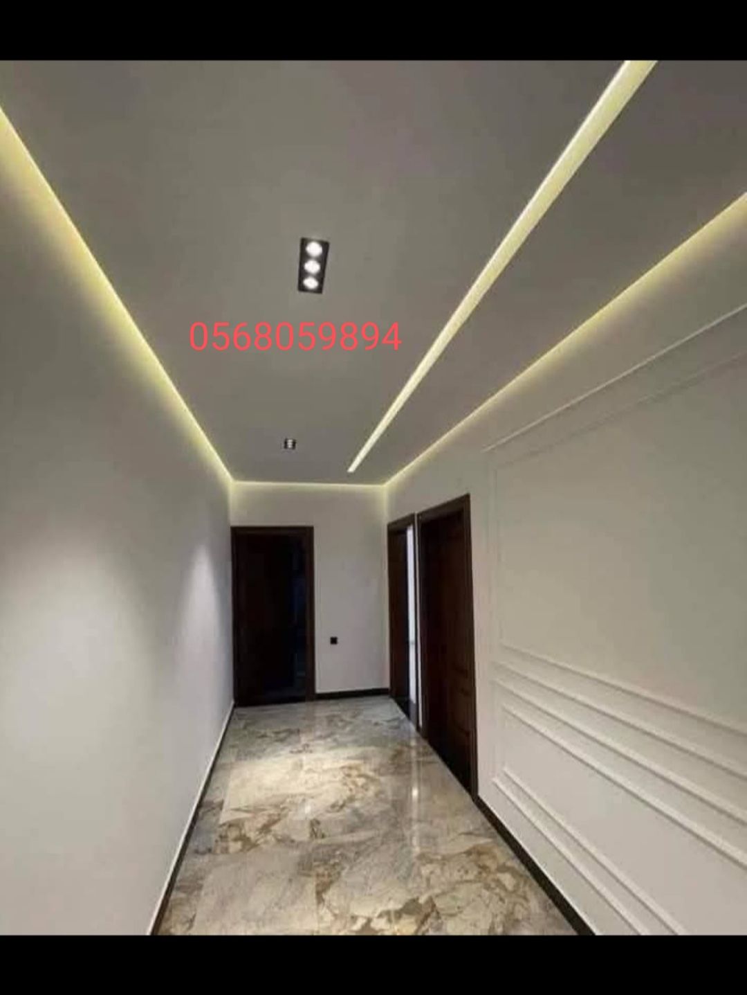 معلم جبس بورد اسمنت بورد وجميع انواع الديكور الداخ