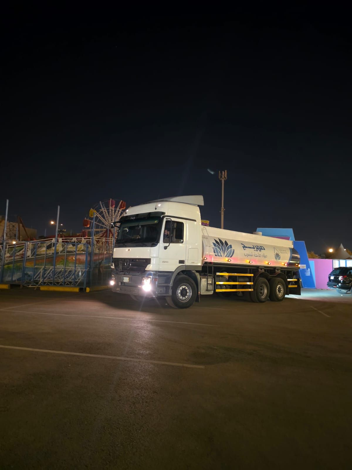 وايت مياه صالحه للشرب 18 طن