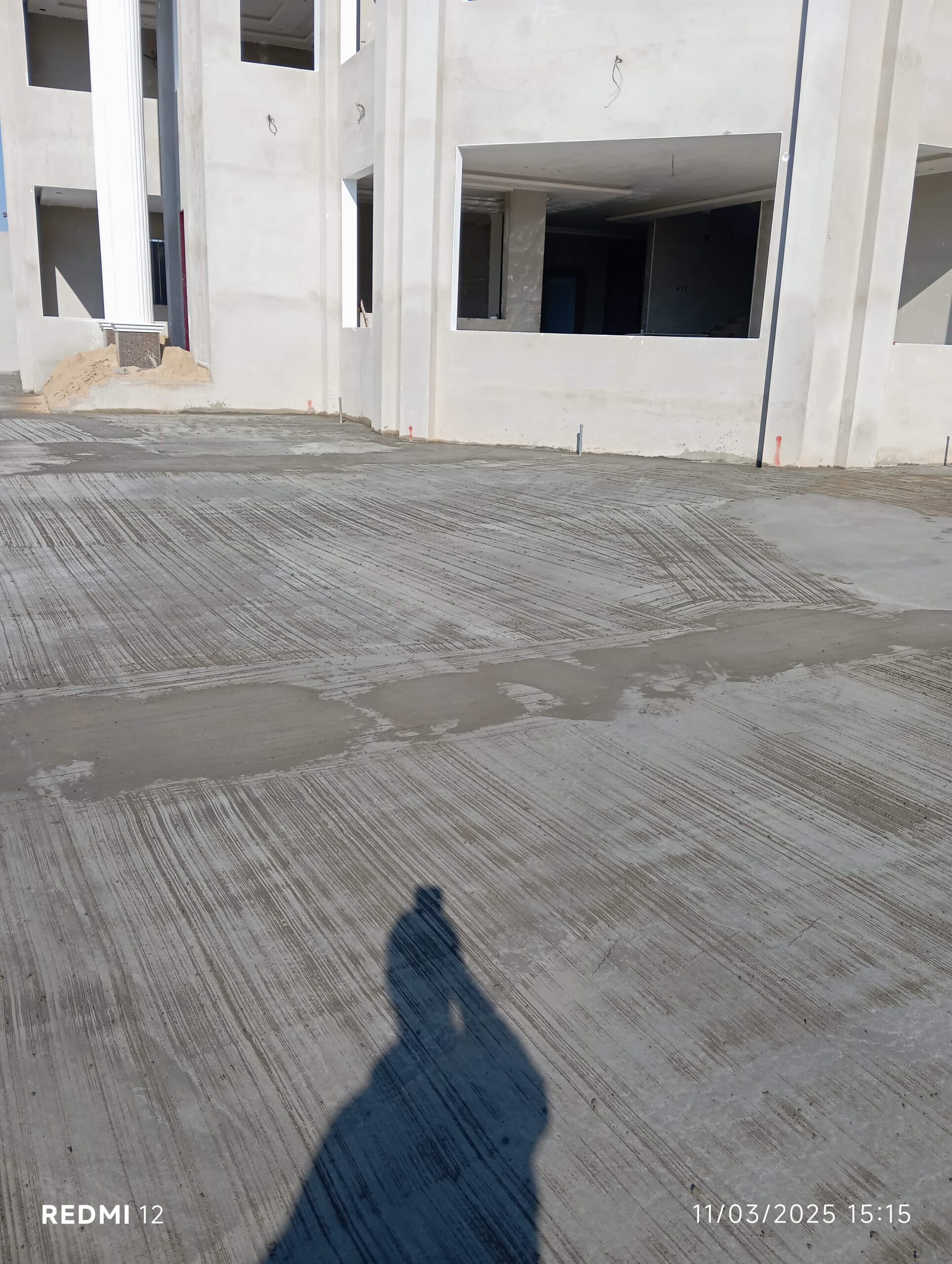 صبه مروحة ميول سطح ، صبه نظافه برسلان داخل عماره