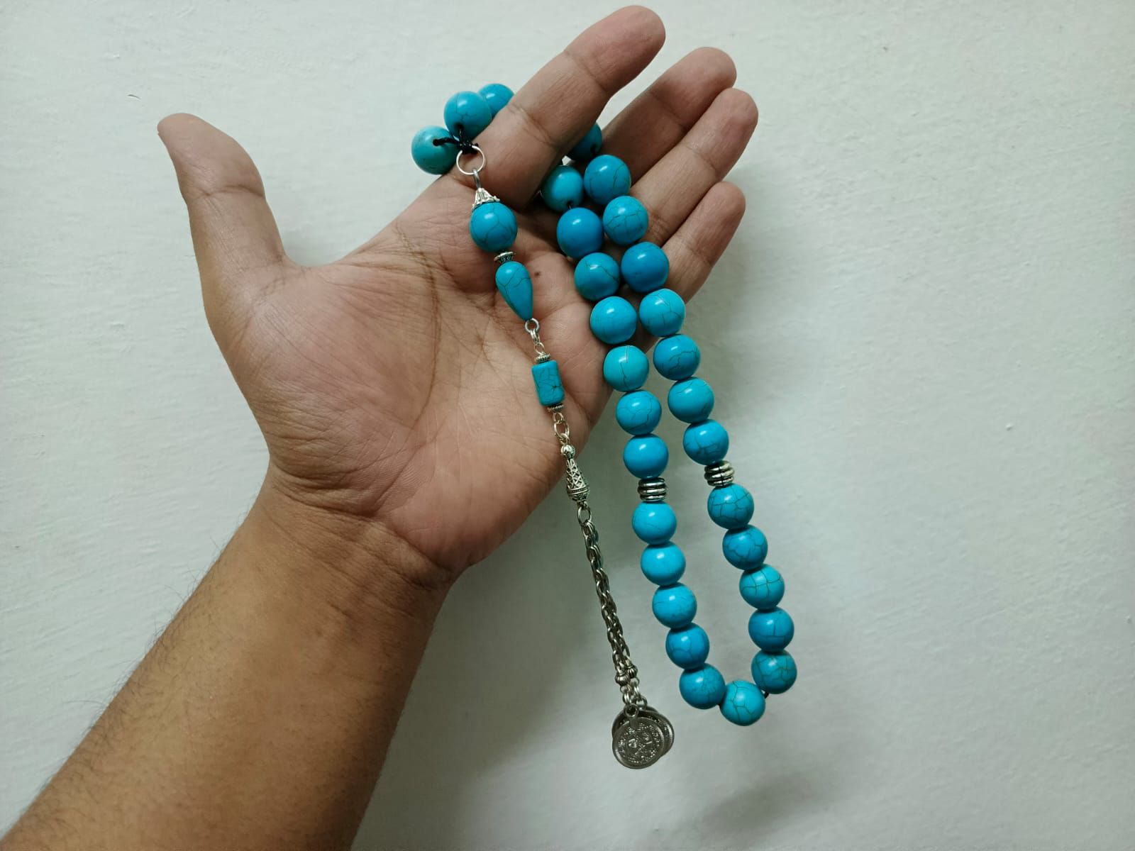 سبحة فيروز امريكي صناعي