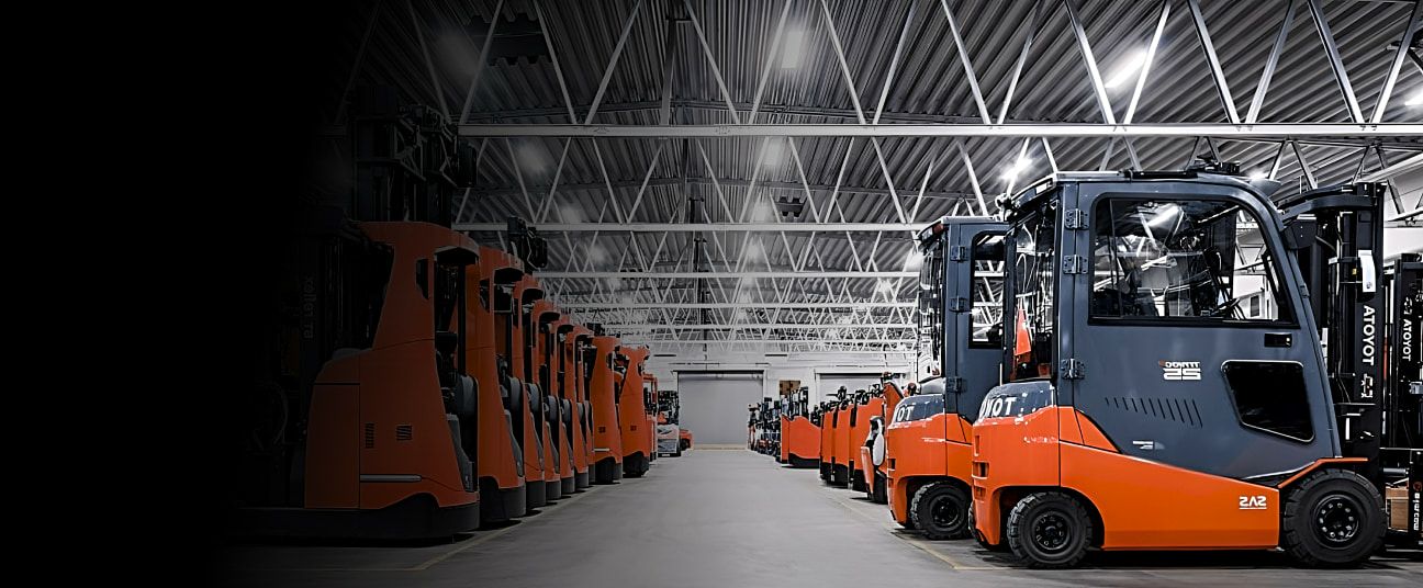 رافعات شوكية فوركلفت للإيجار جميع الاحجام