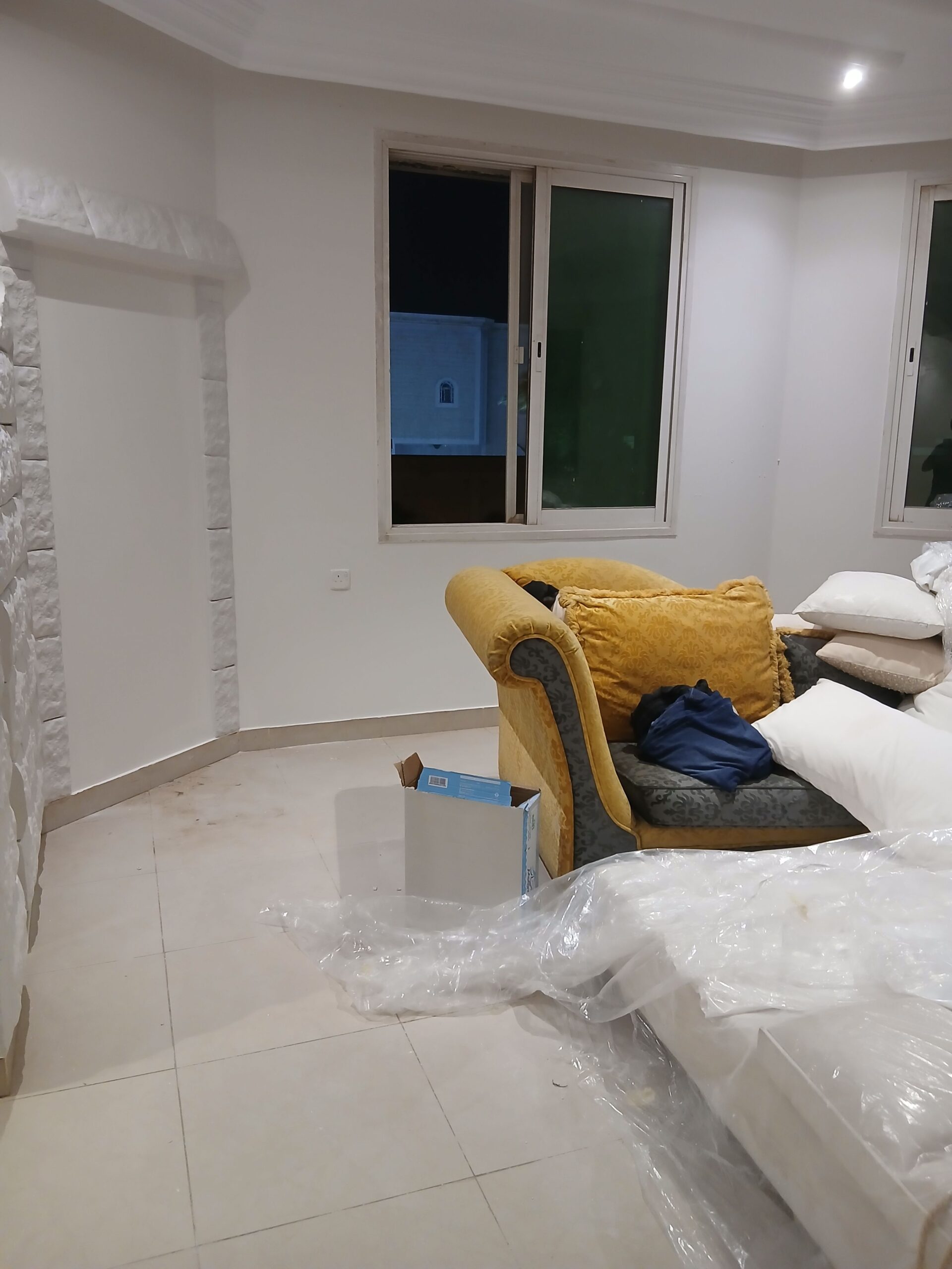 دهان مباني داخلي وخارجي بروفايل رشات داخليه وخارجي