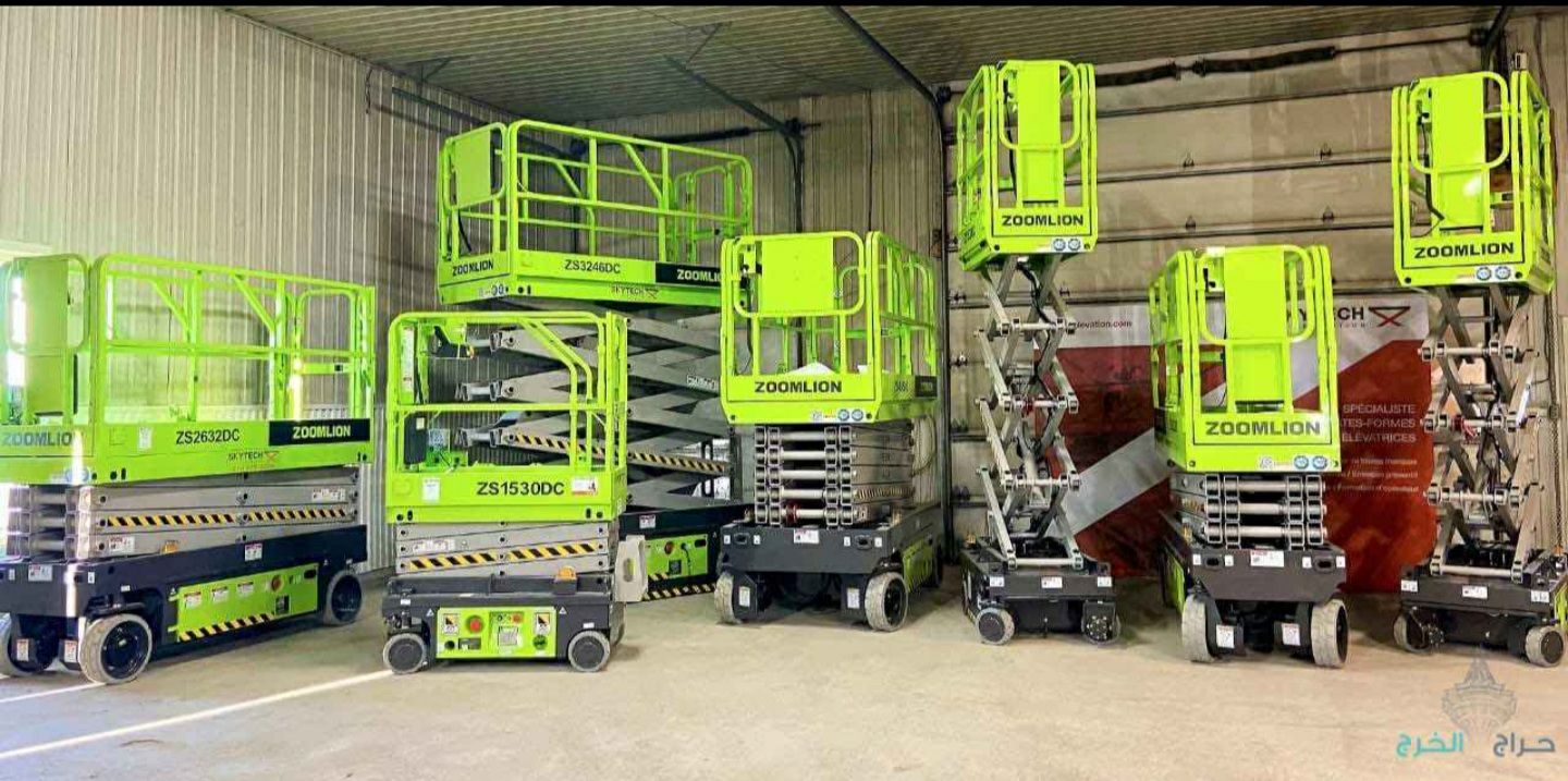 سيزر لفت ومان لفت للايجار بجميع مقاسات واحدث مديلا