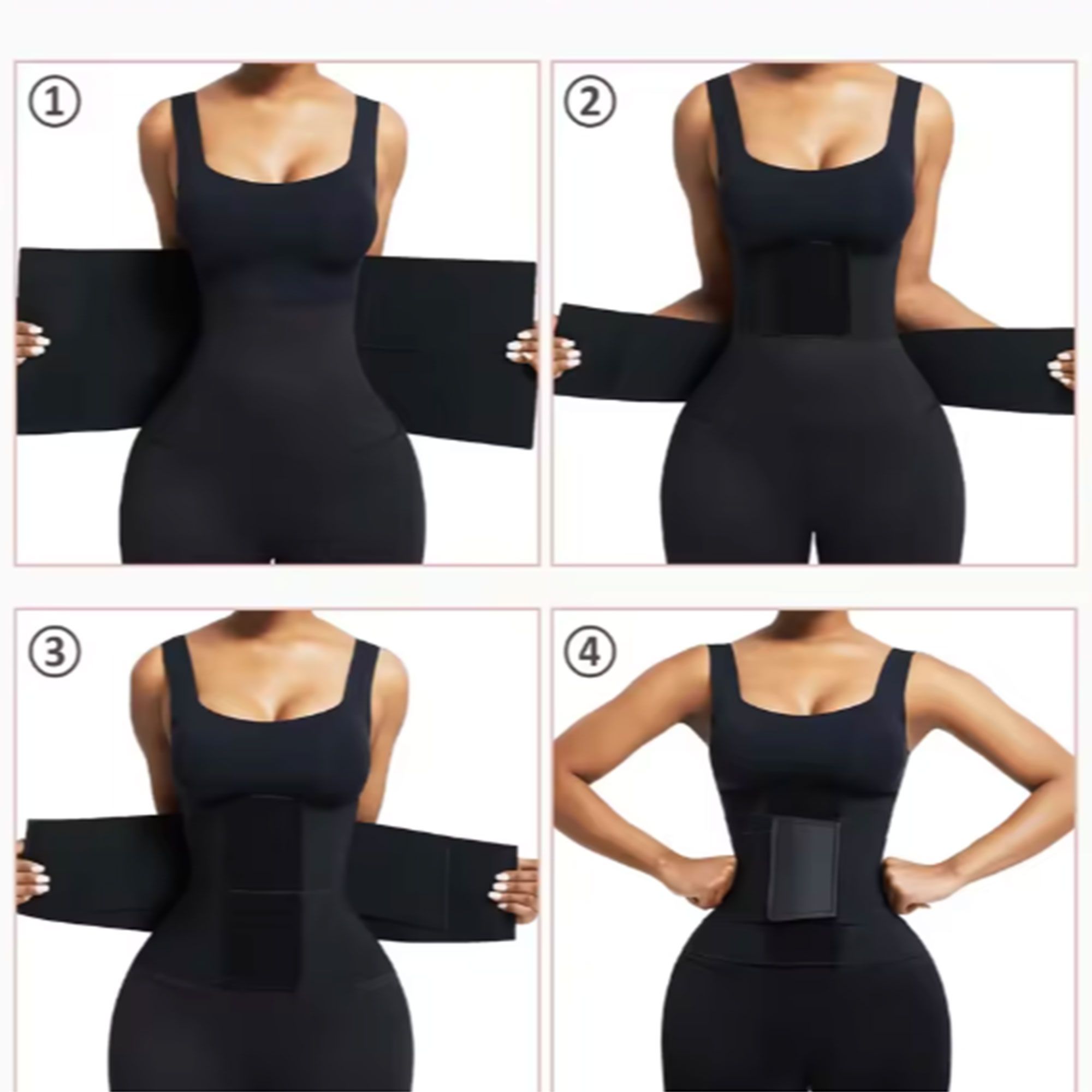 مشد الخصر الحراري للنحت الفورى. التوصيل لكافة أنحا