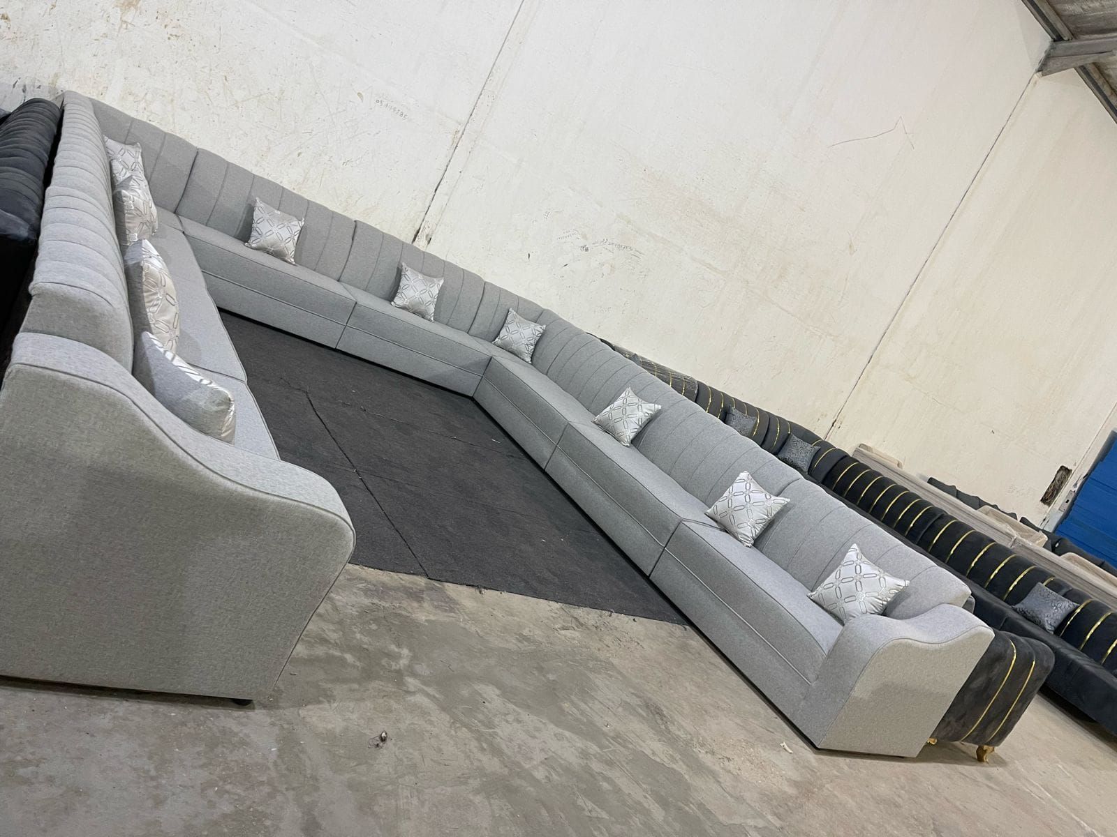 كنب جديد جاهز وتفصيل احدث وارقي الموديلات مع التوص