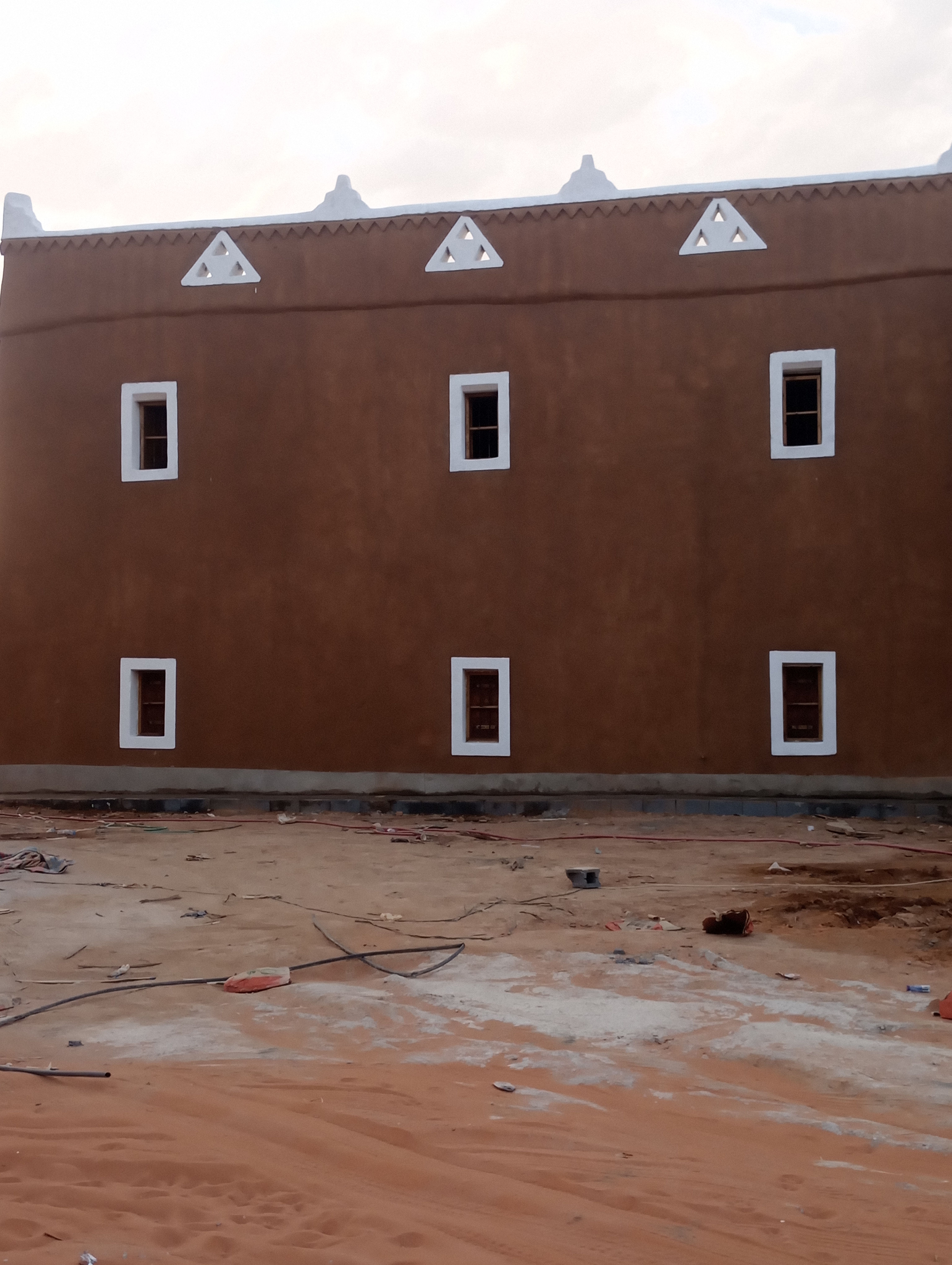 بنا التراث الطين