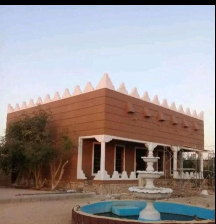 بنا بيوت طين تراثيه