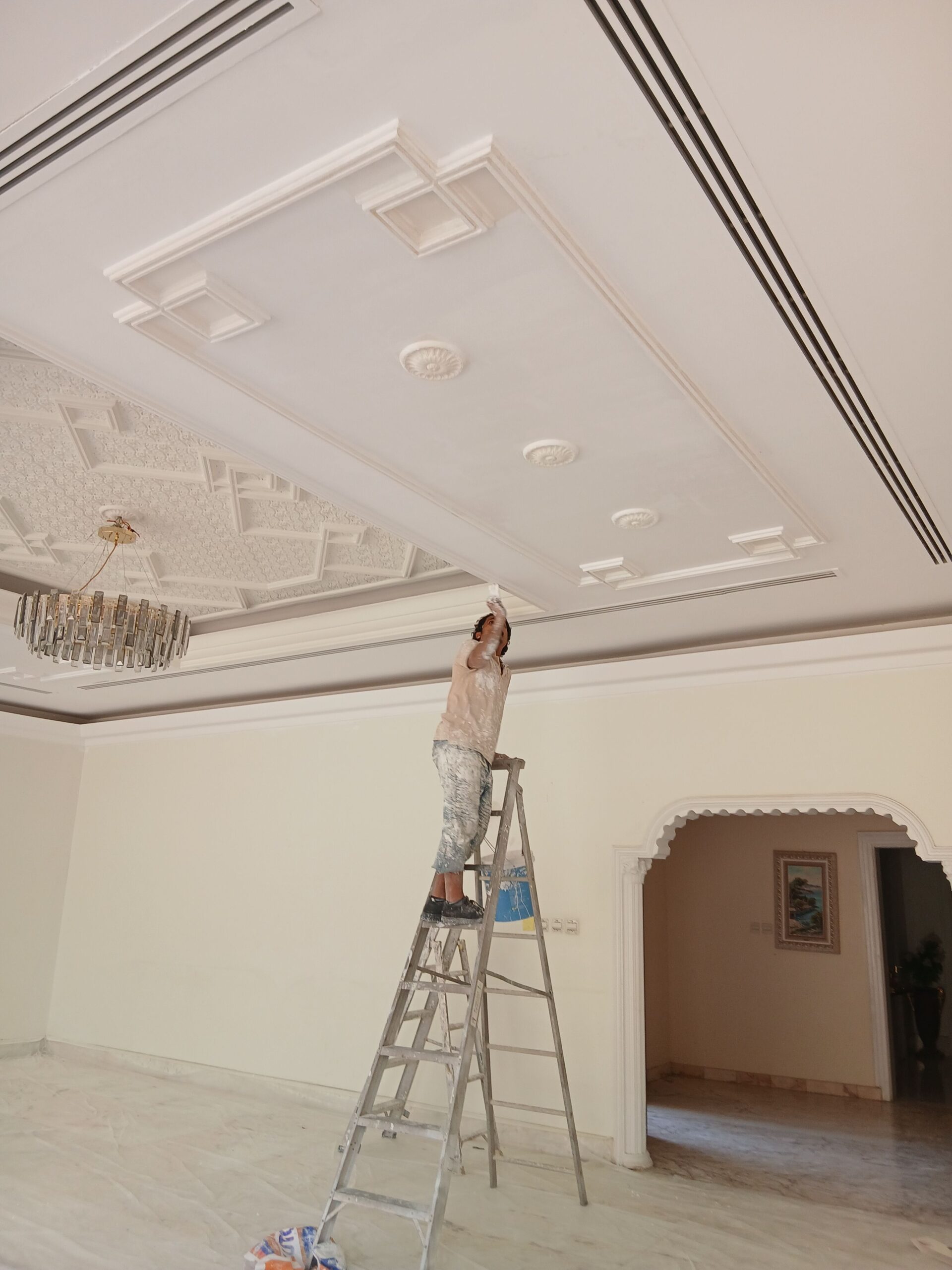 دهان مباني داخلي وخارجي بروفايل رشات داخليه وخارجي