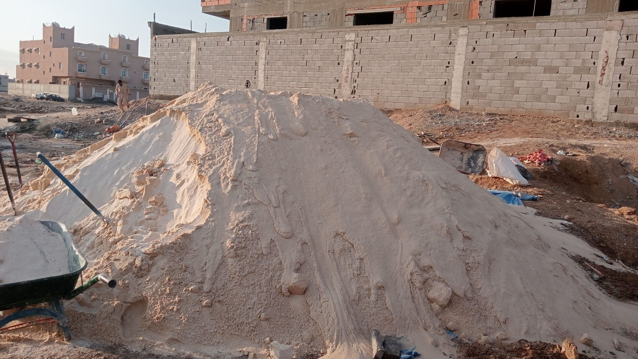 توريد جميع مواد البناء نقل مخلفات