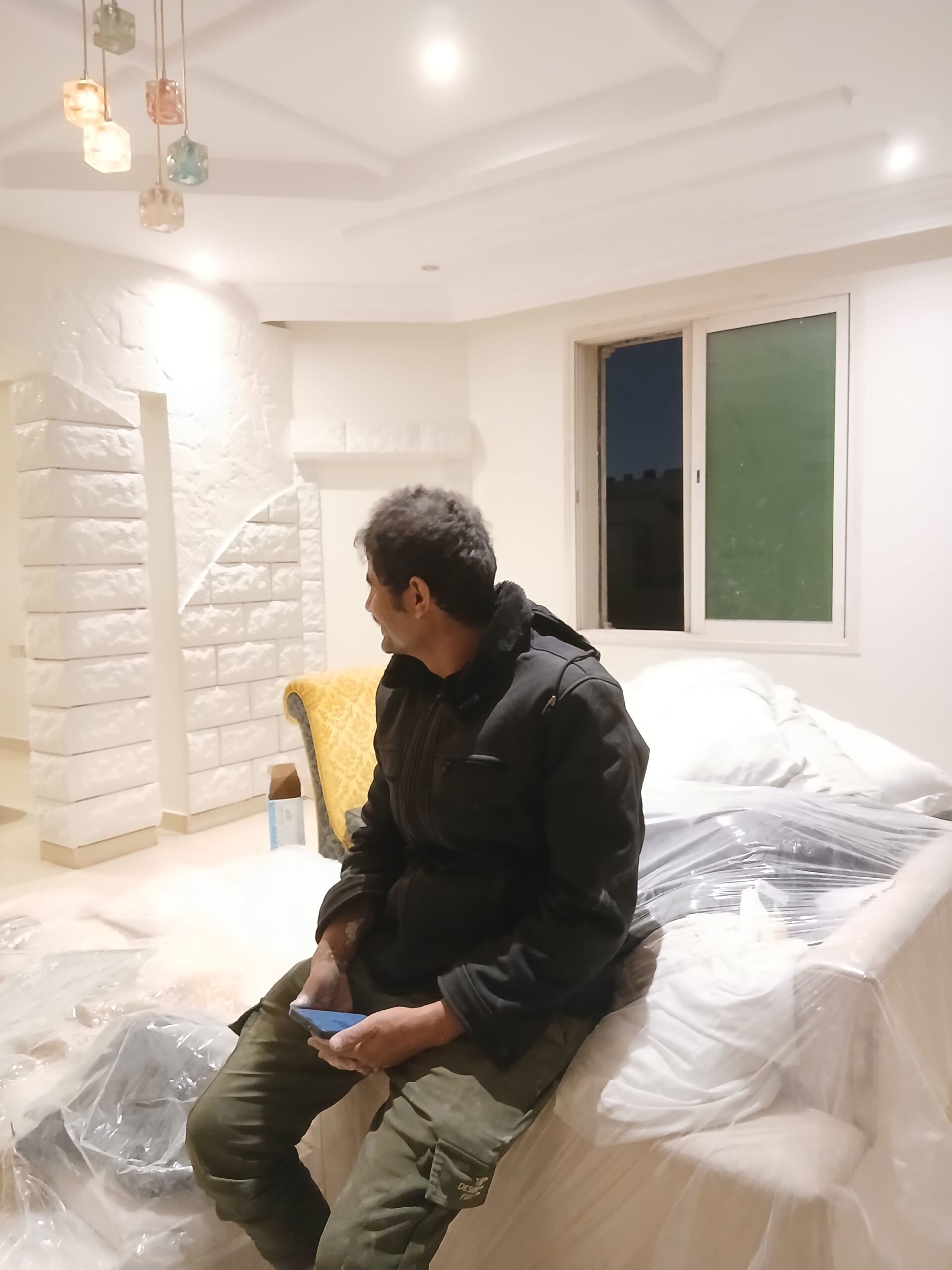 دهان مباني داخلي وخارجي بروفايل رشات داخليه وخارجي