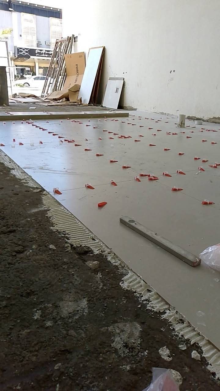 معلم تركيب جميع انواع البلاط والرخام والبورسلين وم