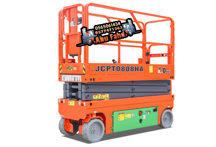 سيزرلفت 10متر كهرباء للايجار اليومي والاسبوعي والش