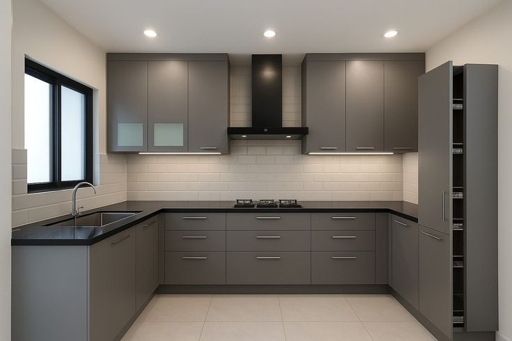 تفصيل مطابخ مودرن عالية الجوده وسعرها يناسبك وباحد