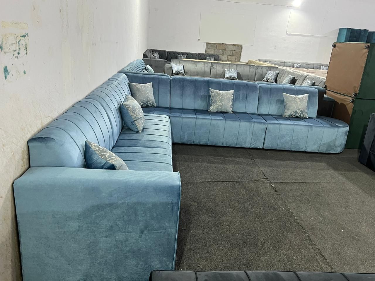 كنب جديد جاهز وتفصيل احدث وارقي الموديلات مع التوص