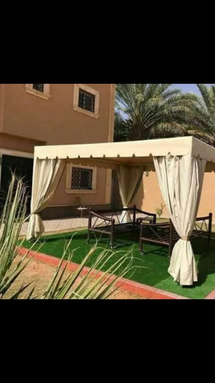 اصباغ #ديكورات#برجولات#جلسات#مضلات#0500256109