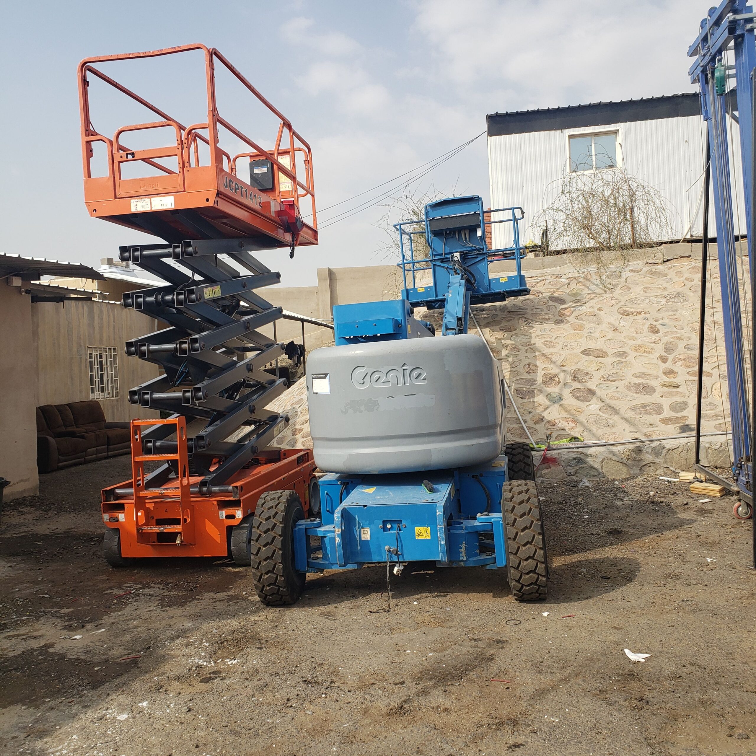 سيزرلفت ومان لفتات وتاورلايت ورافعه شوكية فوركليت