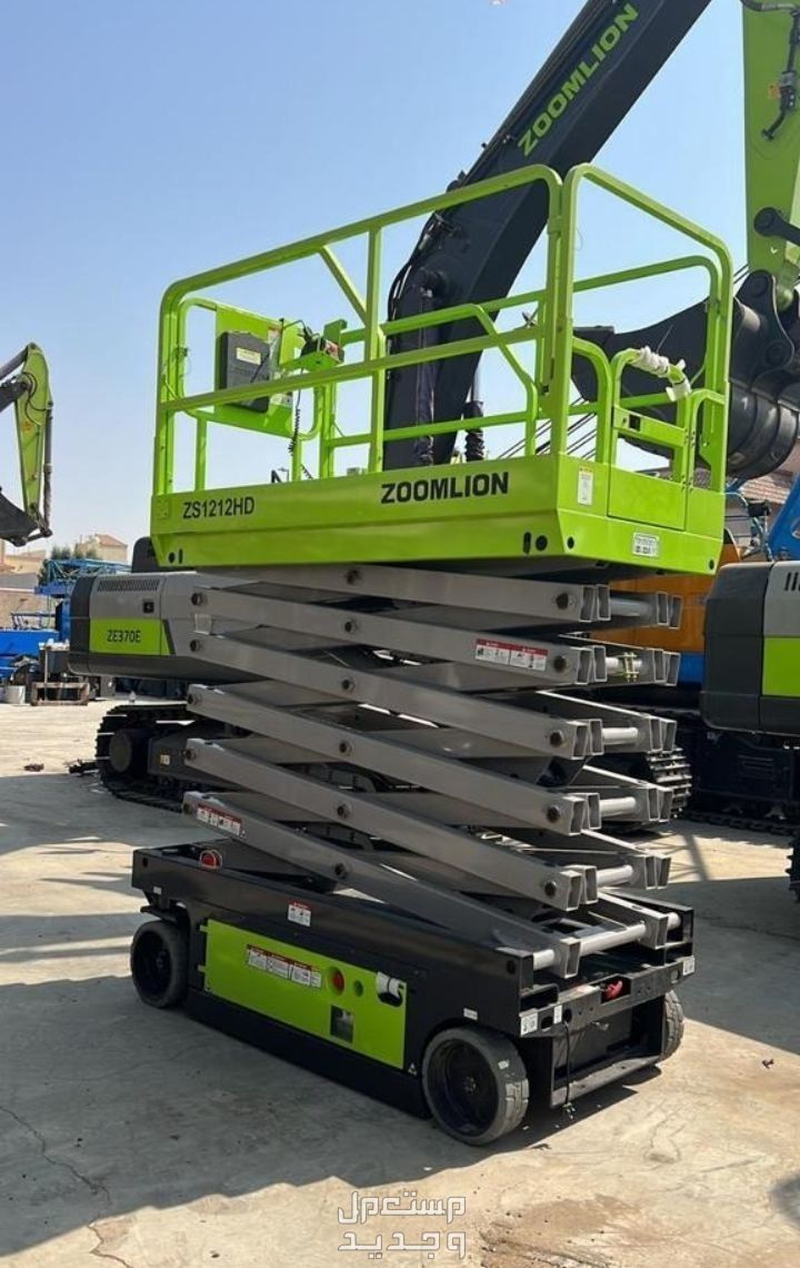 سيزر لفت رافعه مقصيه 12متر 14متر 16متر كهرباء للاي