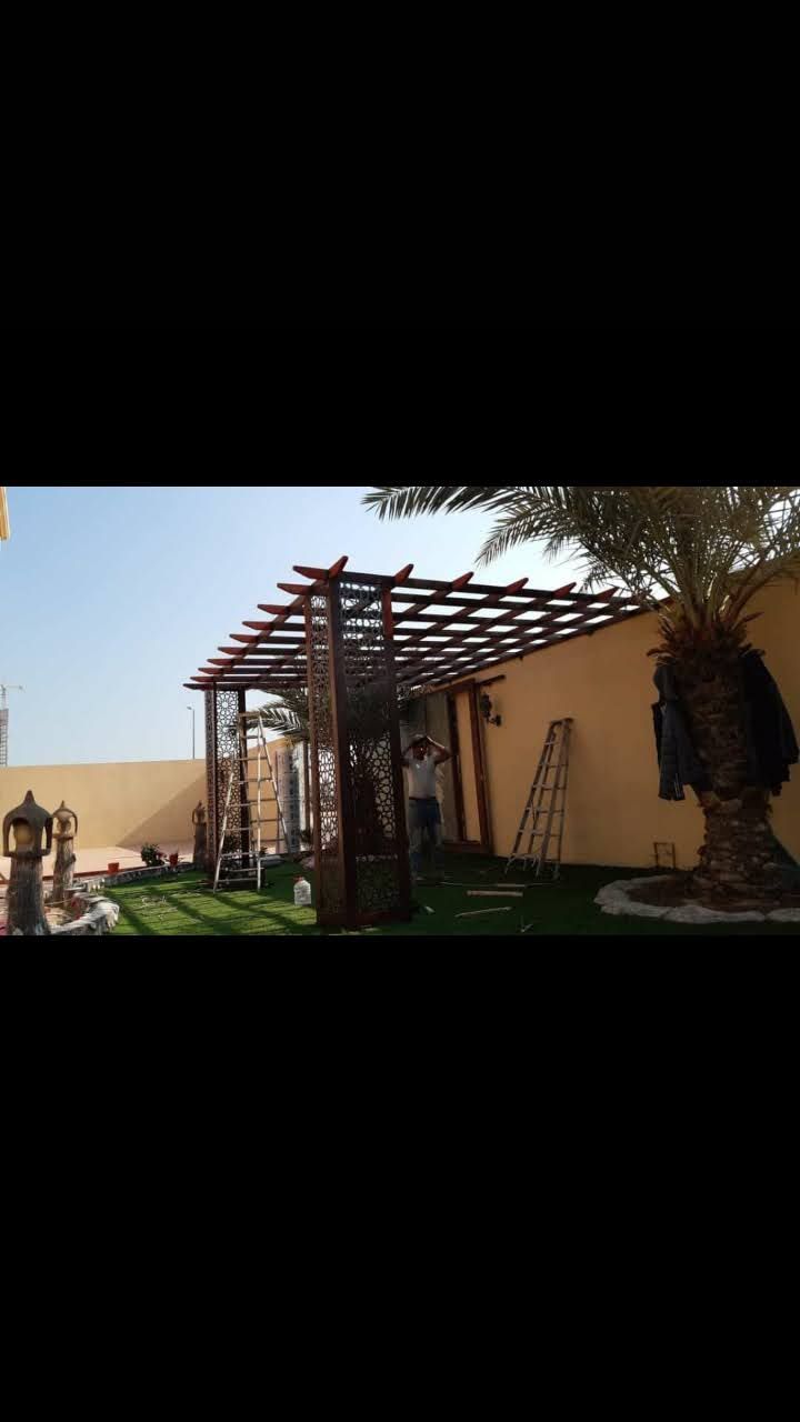 اصباغ #ديكورات#برجولات#جلسات#مضلات#0500256109