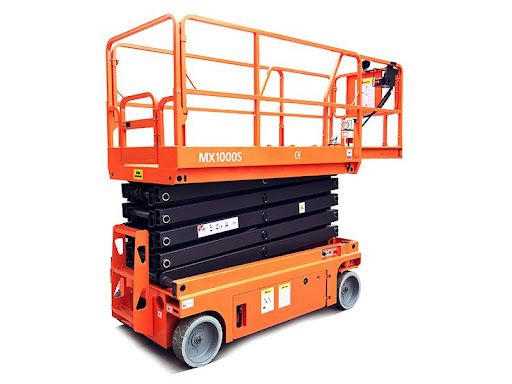 أنواع الروافع المتاحة: 1. روافع مقصية سيزر لفت): –