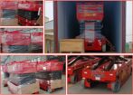 Caesarlift scissor lifts for rent in Dammam, Riyad