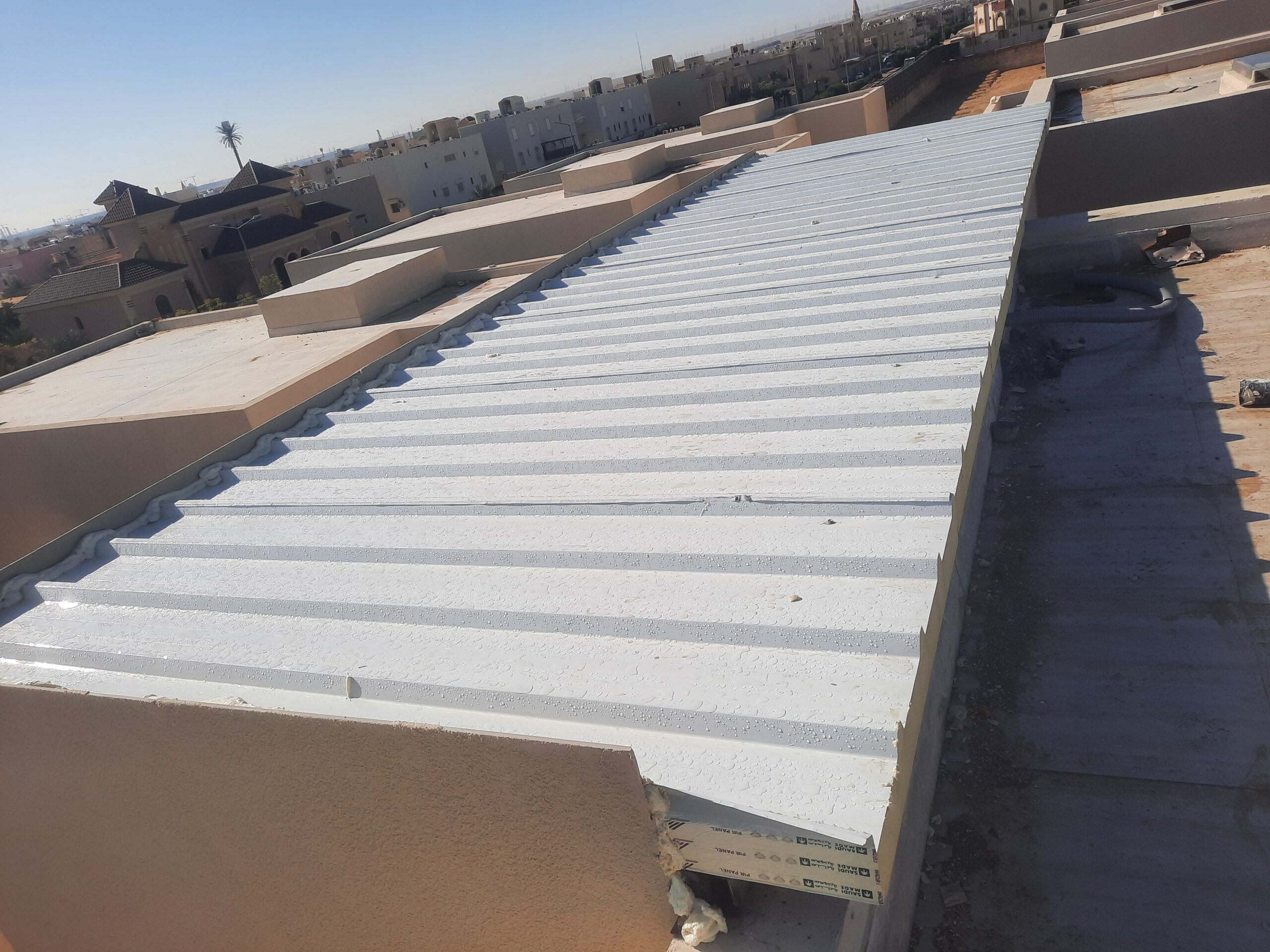 ساندوتش بانل تركيب غرف سقف ملاحق بانل