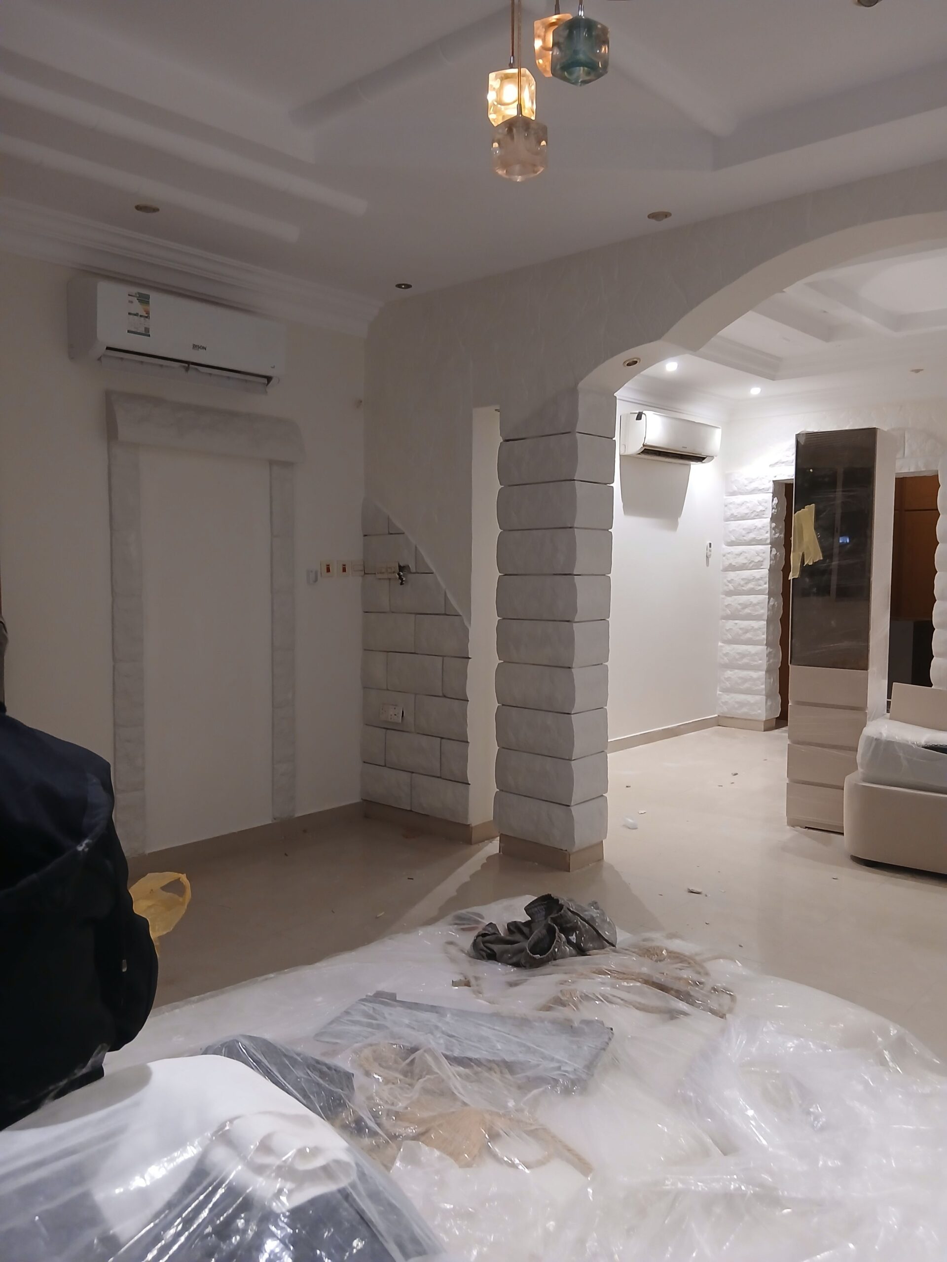 دهان مباني داخلي وخارجي بروفايل رشات داخليه وخارجي