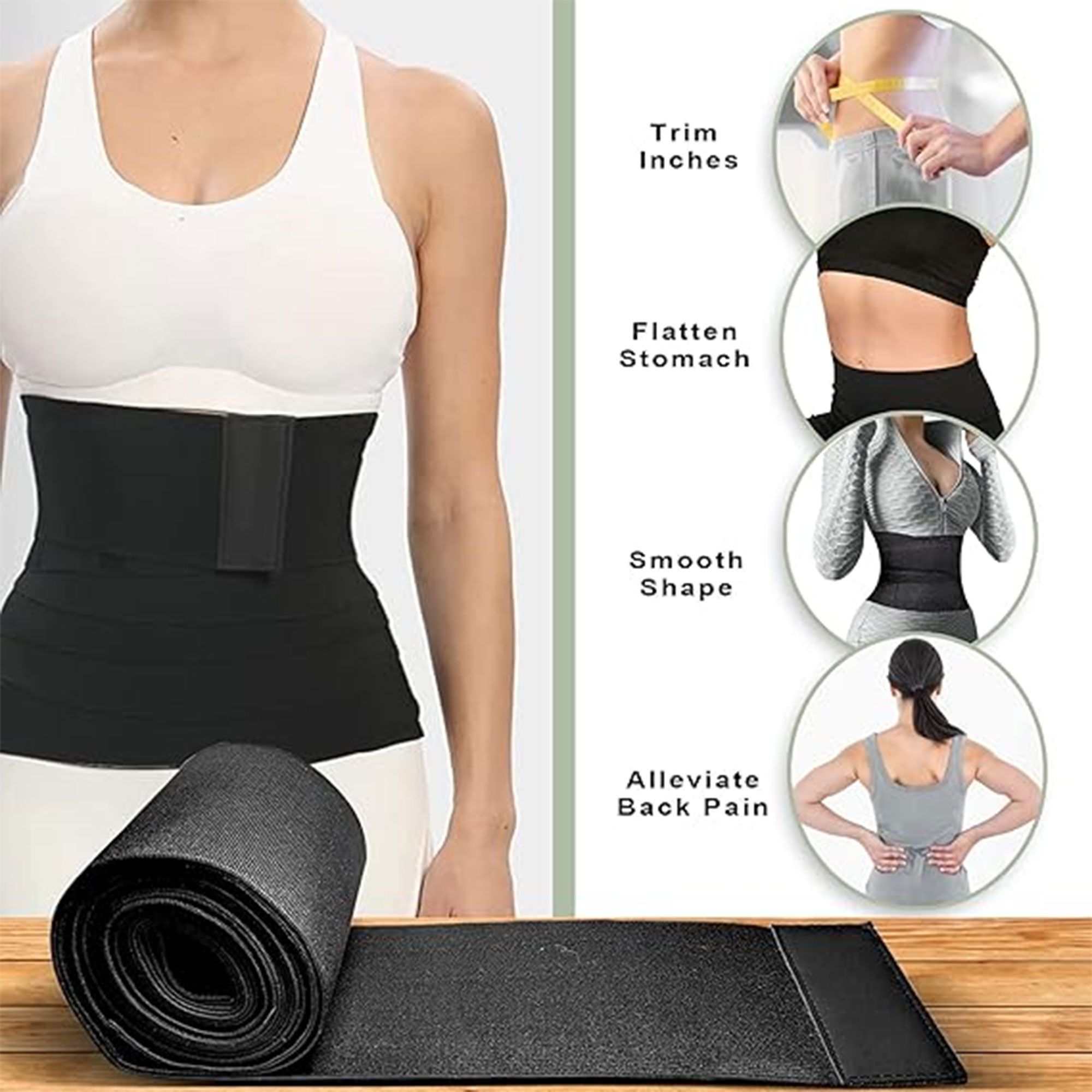 مشد الخصر الحراري للنحت الفورى. التوصيل لكافة أنحا