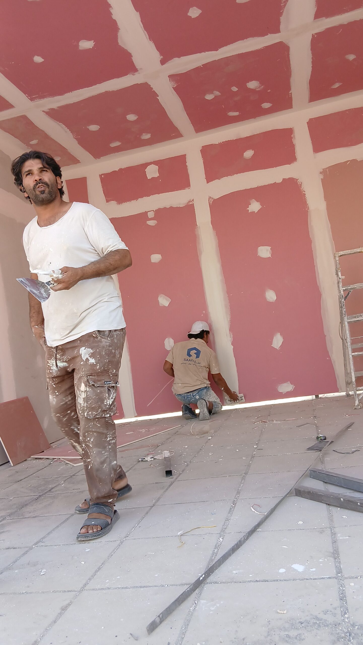 دهان مباني داخلي وخارجي بروفايل رشات داخليه وخارجي