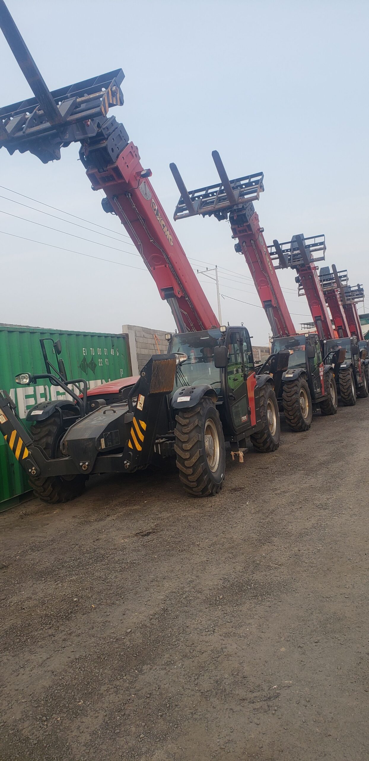 كرينات سيزرلفت ومان لفتات وتاورلايت ورافعه شوكية ف