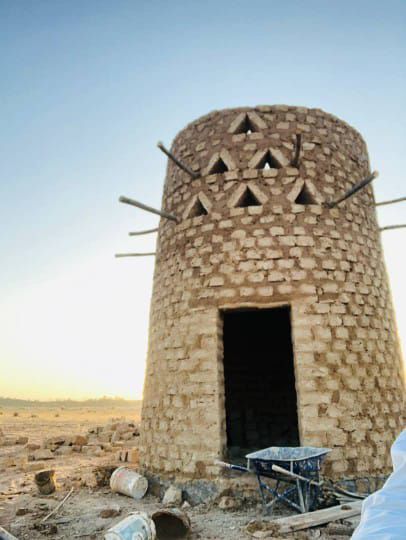 بيوت طين تراثيه