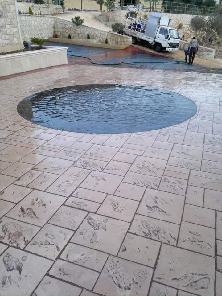 صبة ميزانية-صبة مروحة-سطح ميول