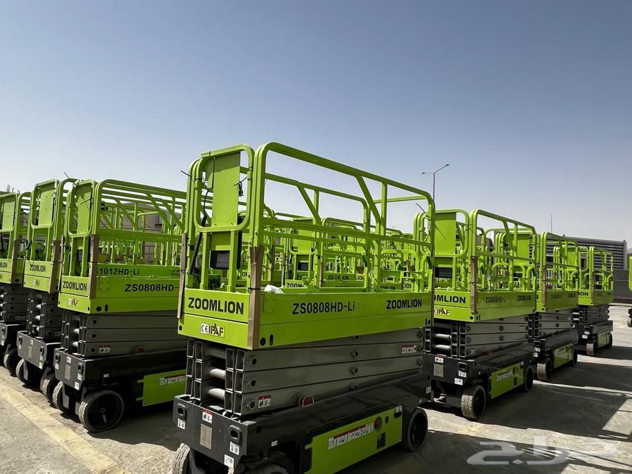 سيزر لفت رافعه مقصيه 12متر 14متر 16متر كهرباء للاي