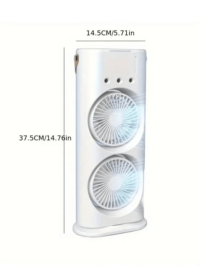 مروحة تبريد مزدوجة. توصيل لكافة أنحاء المملكة