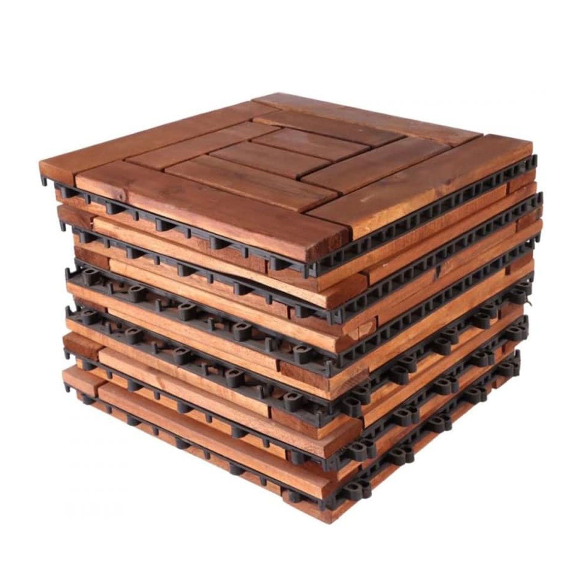 بلاط خشب سهل التركيب والفك للأرضيات. توصيل لكافة أ