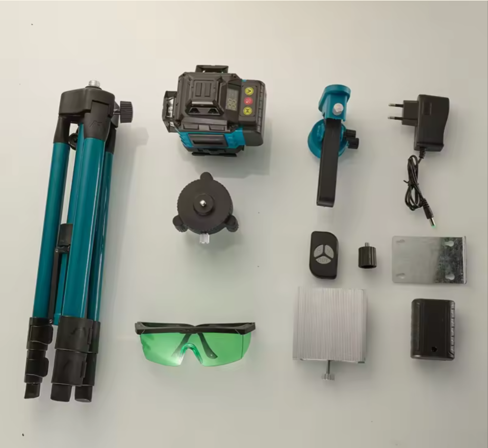 طقم متر الليزر 360 درجة. التوصيل لكافة أنحاء الممل