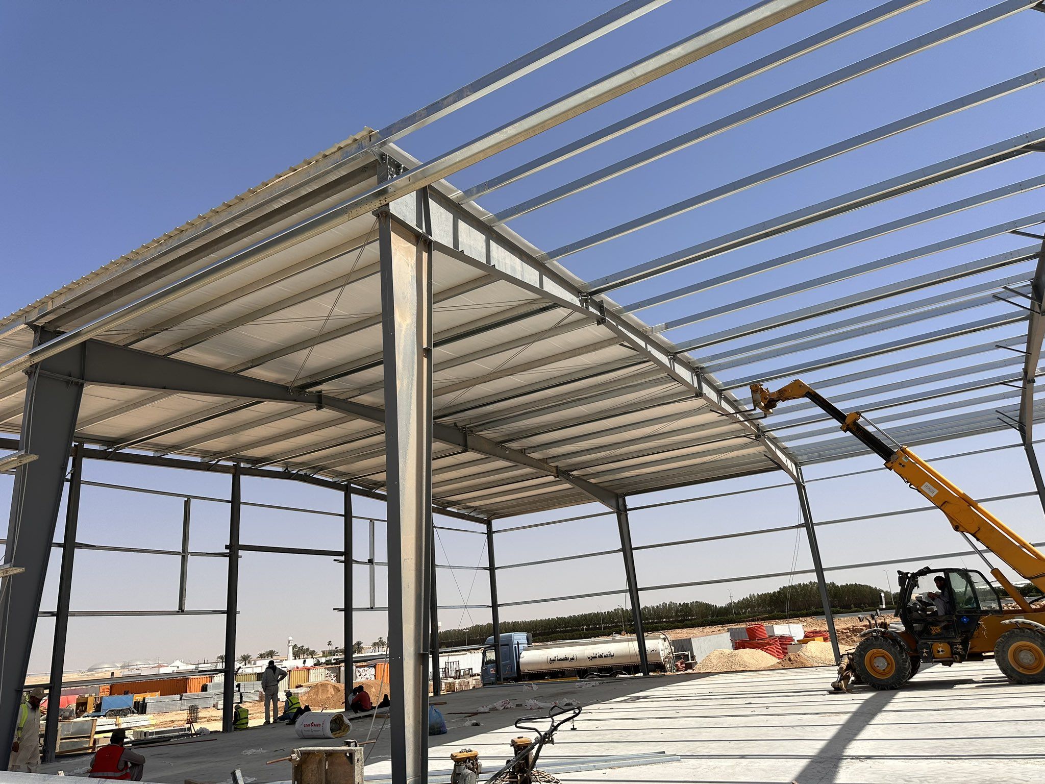 تركيب هناجر سندوتش بنل المدينة المنورة