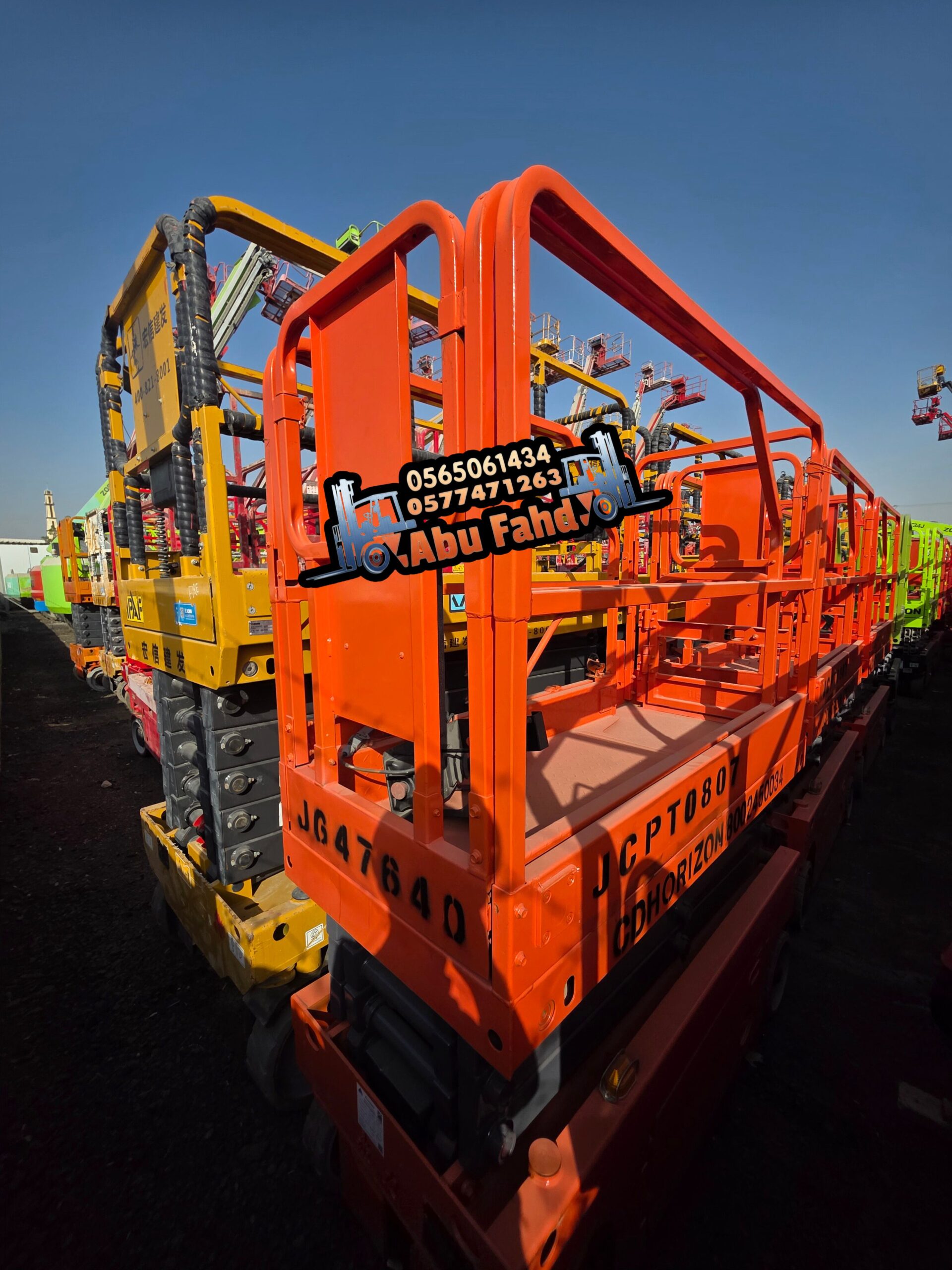 سيزرلفت 16متر للايجار سيزرلفت 18متر للايجار سيزرلف