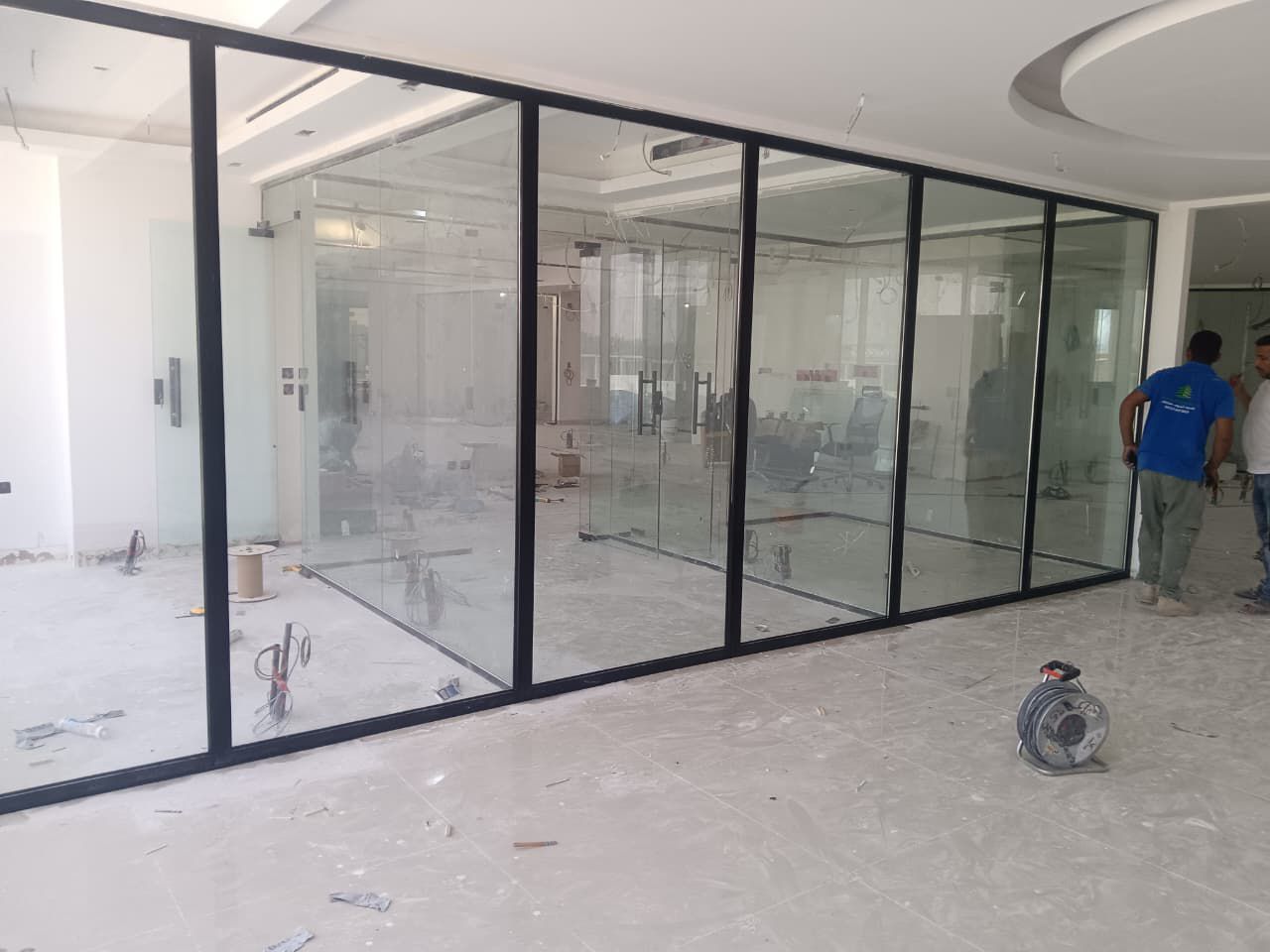 زجاج سكريت مكاتب وجهات شورات تضليل