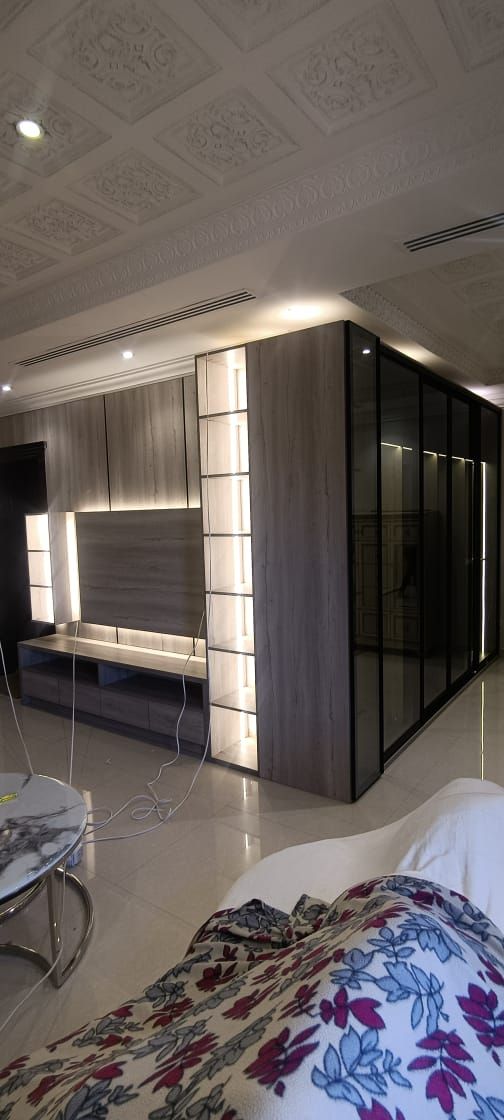 تفصيل مكتبه وبرتيشن وغرف نوم وخزائن وديكورات ومجال