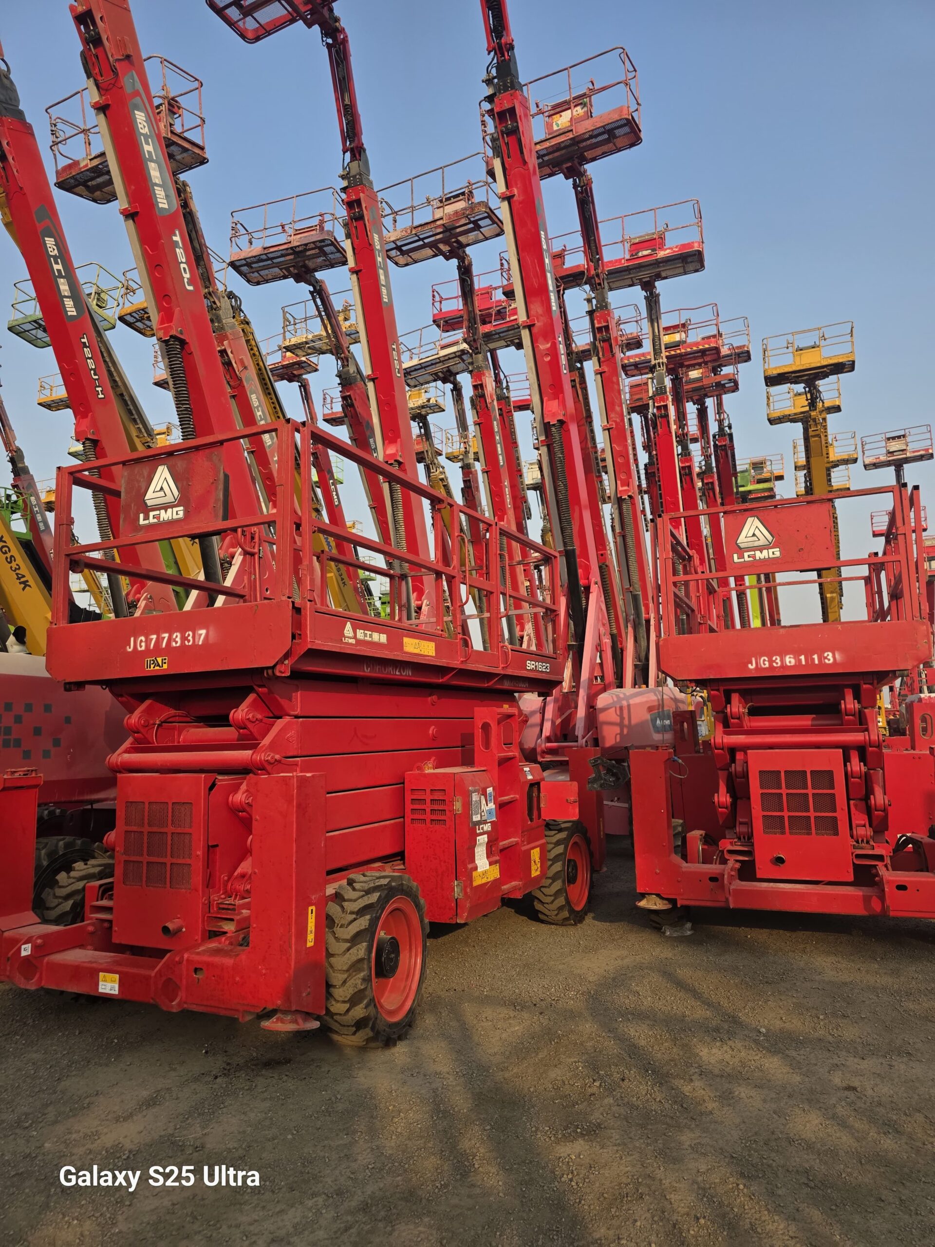 سيزرلفت 18متر للايجار سيزرلفت 16متر للايجار رافعة