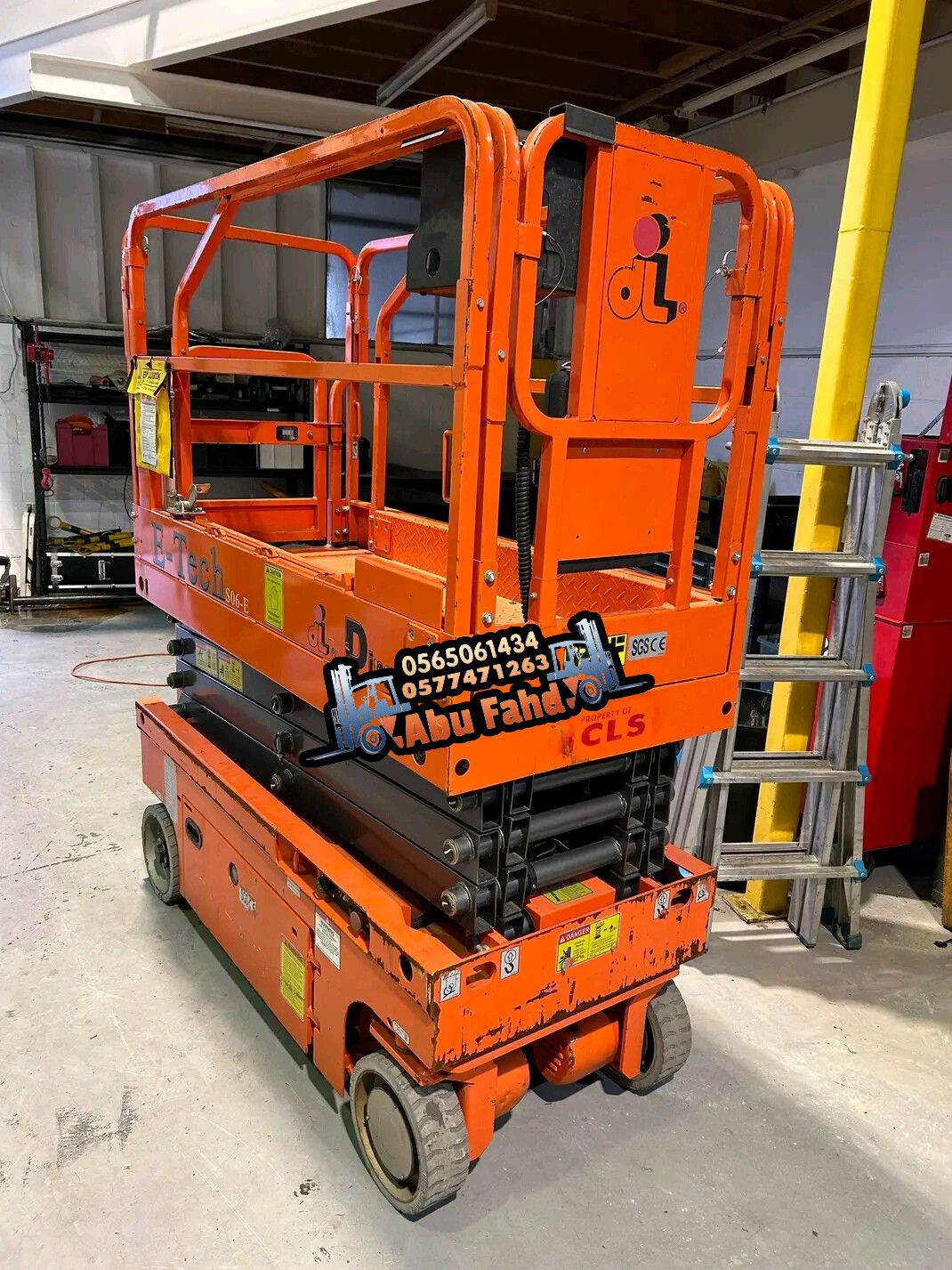 سیزر لفت و مانلفت وفوركلفت للايجار بالرياض scissor