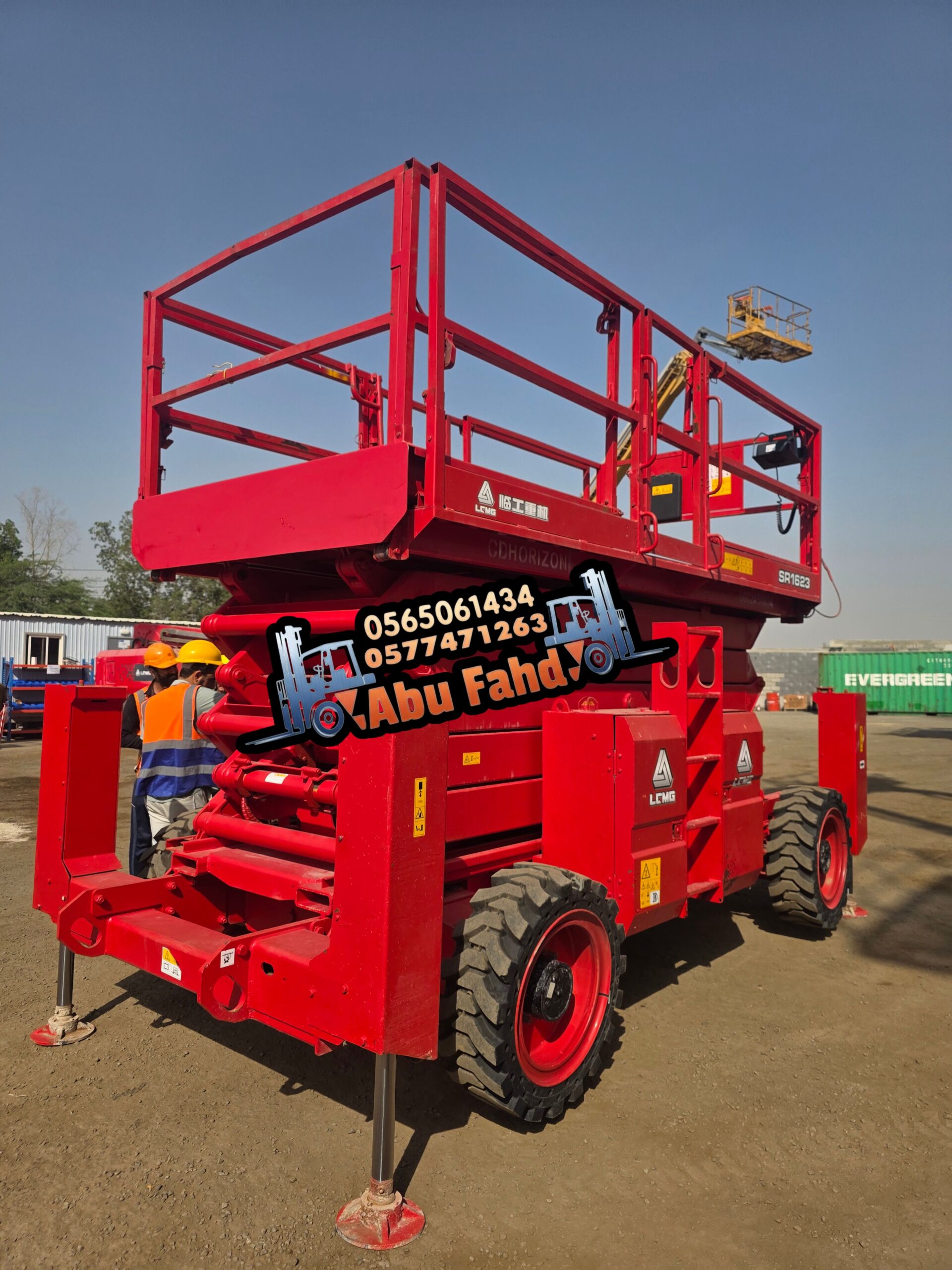 سيزر لفت و مانلفت وكرينات وبوبكات وجي سي بي وتاور