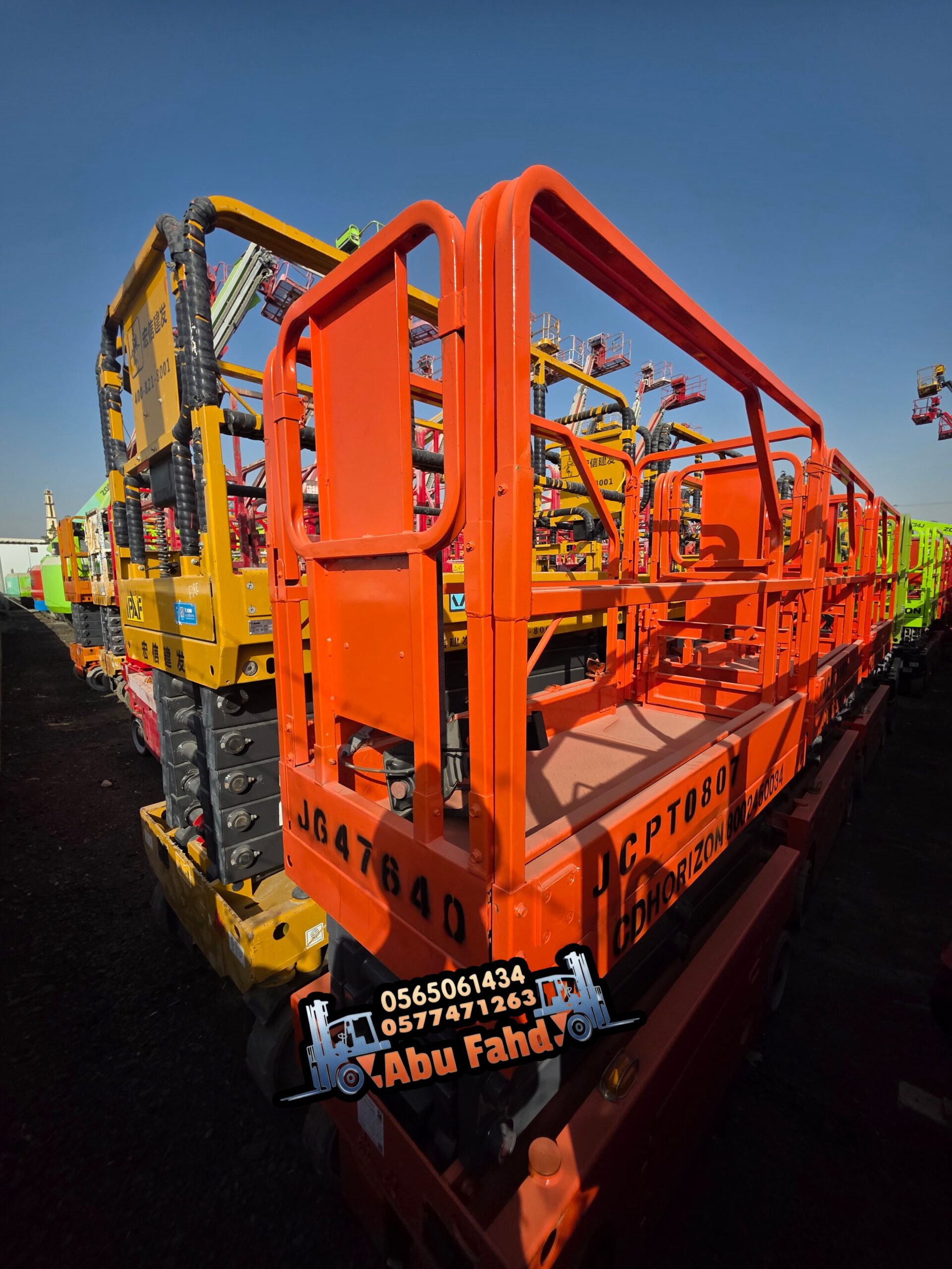 سيزرلفت 16متر للايجار سيزرلفت 18متر للايجار سيزرلف