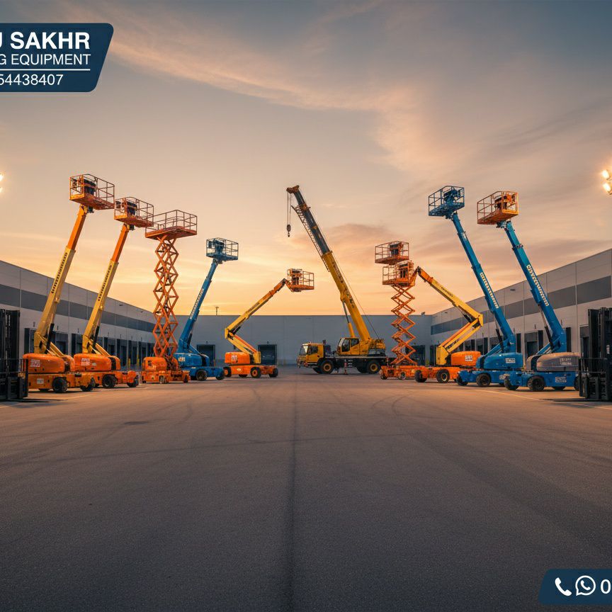 تاجير مان لفت و سيزر لفت من 8 متر الي 41 متر جده م