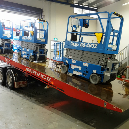 سيزرلفت وصلت الآن فوق سطحات للايجار JLG & Genie