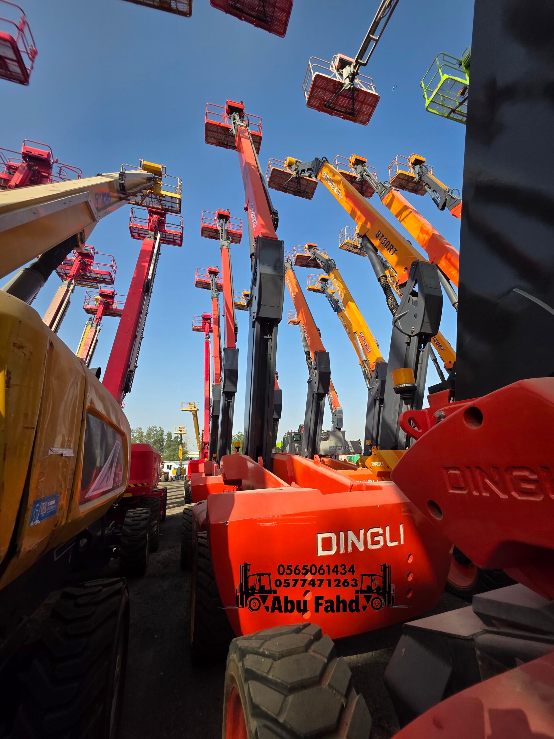 مان لفت 14متر للايجار مان لفت 16متر للايجار مان لف