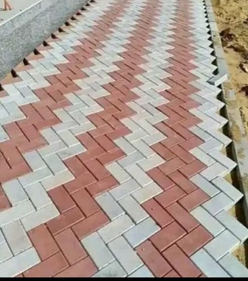 حجر عشوائي وبلاط واندر لوك وبندوره